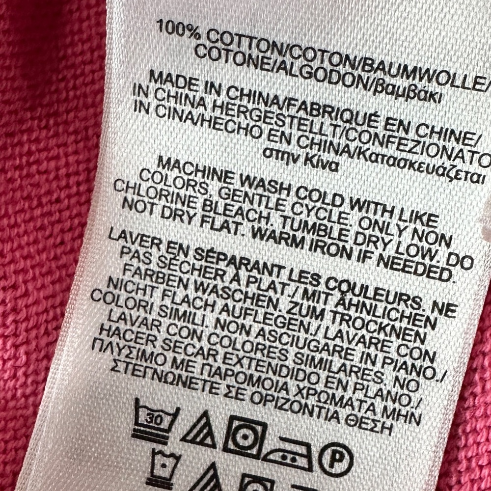 Brooks Brothers V-Neck Sweater Size Medium Pink - Picture 7 of 9